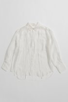 【プランク プロジェクト/PRANK PROJECT】のシアーボウタイシャツ / Sheer Bow Tie Shirt WHT(ホワイト)|ID: prp329100004992198 ipo3291000000037386567