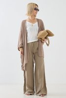 【ザ ストア バイ シー/THE STORE by C】の【COCUCA】シアーストールカーディガン 大人の最旬トレンドファッション＆コーディネート founy(ファウニー) ファッション Fashion レディースファッション Fashion for Women なめらか Smooth, Silky Texture イタリア Italy カットソー Cut and Sewn Top カーディガン Cardigan, Knitwear ストール Stole, Wrap タンク Tank Top, Sleeveless Top リネン Linen, Linen Fabric 新作・新入荷 New Arrivals / New In |ID:prp329100004992200