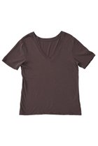 【ザ ストア バイ シー/THE STORE by C】の【COCUCA】Vネックカットプルオーバー チョコ|ID: prp329100004992201 ipo3291000000037386597
