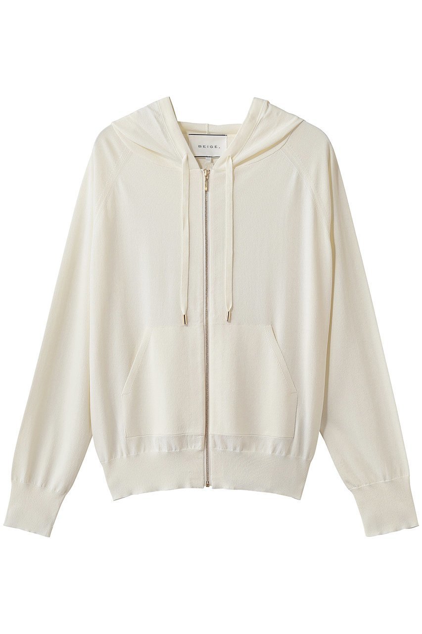 【ベイジ,/BEIGE,】のMONSTERA(モンステラ)/ストレッチ フーデッドニット インテリア・キッズ・メンズ・レディースファッション・服の通販 founy(ファウニー) 　ファッション　Fashion　レディースファッション　Fashion for Women　トップス・カットソー　Cut & Sew Tops　ニット　Knit Tops & Sweaters　レディースパーカー・カジュアルフーディー　Casual Hoodies & Sweatshirts　なめらか　Smooth, Silky Texture　コンパクト　Compact, Small Size　ストレッチ　Stretch, Stretchy Fabric　バランス　Balance, Style Balance　パーカー　Hoodie, Parka　リュクス　Luxury, Elegant, High-End, Chic　エレガント 上品　Elegant　今季　This Season, Current Season　新作・新入荷　New Arrivals / New In　Ecru|ID: prp329100004992202 ipo3291000000037386608