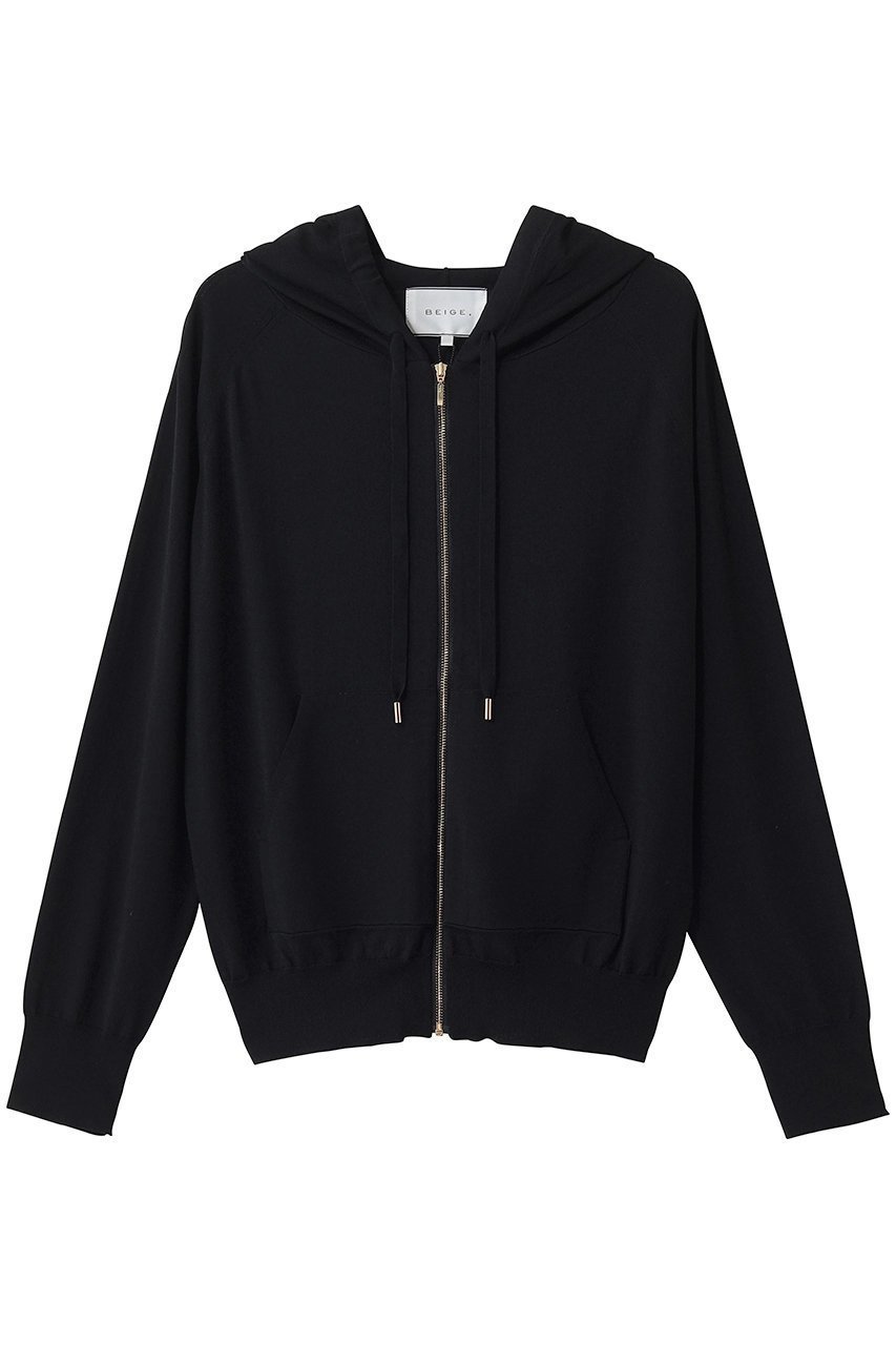 【ベイジ,/BEIGE,】のMONSTERA(モンステラ)/ストレッチ フーデッドニット インテリア・キッズ・メンズ・レディースファッション・服の通販 founy(ファウニー) 　ファッション　Fashion　レディースファッション　Fashion for Women　トップス・カットソー　Cut & Sew Tops　ニット　Knit Tops & Sweaters　レディースパーカー・カジュアルフーディー　Casual Hoodies & Sweatshirts　なめらか　Smooth, Silky Texture　コンパクト　Compact, Small Size　ストレッチ　Stretch, Stretchy Fabric　バランス　Balance, Style Balance　パーカー　Hoodie, Parka　リュクス　Luxury, Elegant, High-End, Chic　エレガント 上品　Elegant　今季　This Season, Current Season　新作・新入荷　New Arrivals / New In　Black|ID: prp329100004992202 ipo3291000000037386609