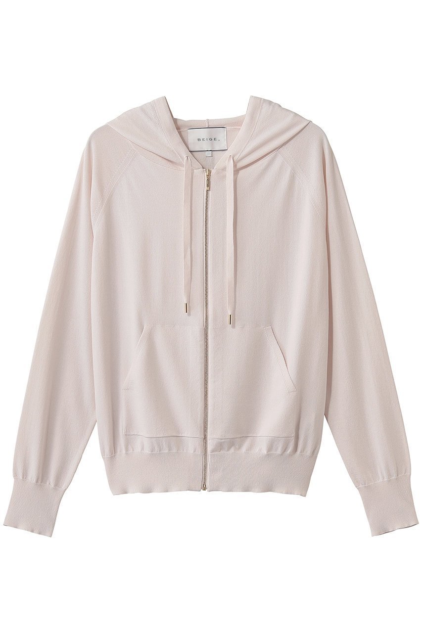 【ベイジ,/BEIGE,】のMONSTERA(モンステラ)/ストレッチ フーデッドニット インテリア・キッズ・メンズ・レディースファッション・服の通販 founy(ファウニー) 　ファッション　Fashion　レディースファッション　Fashion for Women　トップス・カットソー　Cut & Sew Tops　ニット　Knit Tops & Sweaters　レディースパーカー・カジュアルフーディー　Casual Hoodies & Sweatshirts　なめらか　Smooth, Silky Texture　コンパクト　Compact, Small Size　ストレッチ　Stretch, Stretchy Fabric　バランス　Balance, Style Balance　パーカー　Hoodie, Parka　リュクス　Luxury, Elegant, High-End, Chic　エレガント 上品　Elegant　今季　This Season, Current Season　新作・新入荷　New Arrivals / New In　Pink|ID: prp329100004992202 ipo3291000000037386610
