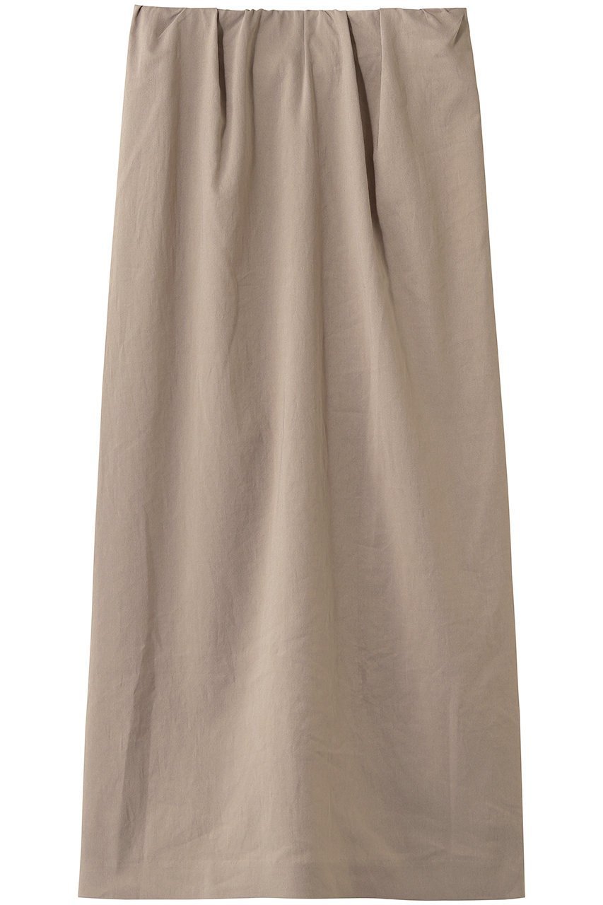【ベイジ,/BEIGE,】のSPINEL(スピネル)/タックギャザー Iラインスカート インテリア・キッズ・メンズ・レディースファッション・服の通販 founy(ファウニー) 　ファッション　Fashion　レディースファッション　Fashion for Women　スカート　Skirts　ロングスカート　Long Skirts / Maxi & Midi Skirts　オケージョン　Occasion Wear　ギャザー　Gathered, Ruffled　ジャケット　Jacket, Outerwear　ロング　Long, Long-Length　エレガント 上品　Elegant　新作・新入荷　New Arrivals / New In　Milk Tea|ID: prp329100004992203 ipo3291000000037386617