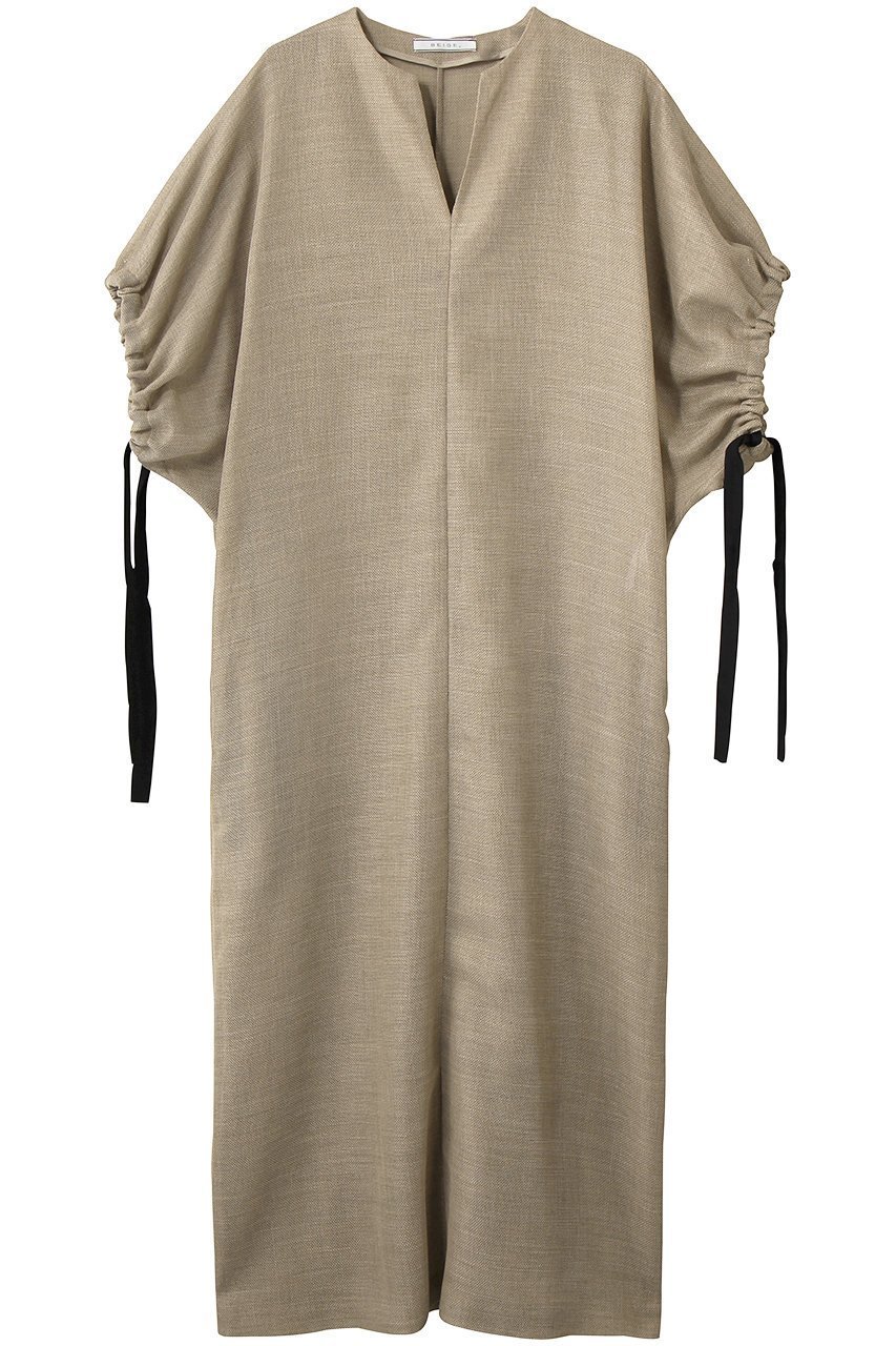 【ベイジ,/BEIGE,】のLIATRIS(リアトリス)/Iラインドレス インテリア・キッズ・メンズ・レディースファッション・服の通販 founy(ファウニー) 　ファッション　Fashion　レディースファッション　Fashion for Women　ワンピース　Dresses　フォーマル・パーティードレス・結婚式用ドレス　Elegant & Casual Dresses　チュニック　Tunic Tops & Dresses　チュニック　Tunic, Long Top　ドレス　Dress, One-Piece　リネン　Linen, Linen Fabric　ロング　Long, Long-Length　ビジネス 仕事 通勤　Business / Work / Commuting　夏　Summer　新作・新入荷　New Arrivals / New In　Flax|ID: prp329100004992206 ipo3291000000037386640