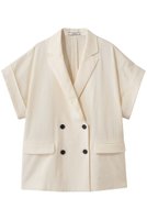 【ベイジ,/BEIGE,】のSPINEL(スピネル)/ハーフスリーブダブルジャケット 大人の最旬トレンドファッション&コーディネート founy(ファウニー) ファッション Fashion レディースファッション Fashion for Women アウター Coat / Outerwear Collection レディースジャケット・軽アウター Jackets シェイプ Shape, Slim Fit ジャケット Jacket, Outerwear ダブル Double, Double-Breasted マニッシュ Mannish, Boyish リネン Linen, Linen Fabric 半袖 Short Sleeve, Half Sleeve 夏 Summer 新作・新入荷 New Arrivals / New In |ID:prp329100004992208