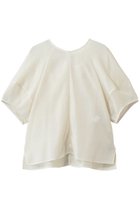 【ベイジ,/BEIGE,】のLIATRIS(リアトリス)/バックリボンハーフスリーブブラウス 大人の最旬トレンドファッション＆コーディネート founy(ファウニー) ファッション Fashion レディースファッション Fashion for Women トップス・カットソー Cut & Sew Tops シャツ・ブラウス・オフィスカジュアル Elegant Blouses & Button-Ups ショート Short, Short Length スリーブ Sleeve, Long Sleeve / Short Sleeve タイトスカート Pencil Skirt, Tight Skirt フォルム Silhouette, Form エレガント 上品 Elegant 夏 Summer 新作・新入荷 New Arrivals / New In thumbnail Ecru|ID: prp329100004992210 ipo3291000000037386673
