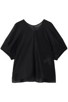 【ベイジ,/BEIGE,】のLIATRIS(リアトリス)/バックリボンハーフスリーブブラウス 大人の最旬トレンドファッション＆コーディネート founy(ファウニー) ファッション Fashion レディースファッション Fashion for Women トップス・カットソー Cut & Sew Tops シャツ・ブラウス・オフィスカジュアル Elegant Blouses & Button-Ups ショート Short, Short Length スリーブ Sleeve, Long Sleeve / Short Sleeve タイトスカート Pencil Skirt, Tight Skirt フォルム Silhouette, Form エレガント 上品 Elegant 夏 Summer 新作・新入荷 New Arrivals / New In thumbnail Black|ID: prp329100004992210 ipo3291000000037386674