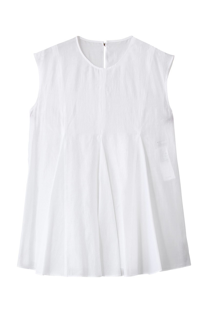 【ベイジ,/BEIGE,】のAMARYLLIS(アマリリス)/シアー切替フレアブラウス インテリア・キッズ・メンズ・レディースファッション・服の通販 founy(ファウニー) ファッション Fashion レディースファッション Fashion for Women トップス・カットソー Cut & Sew Tops キャミソール&ノースリーブ Camisoles & Sleeveless Tops シャツ・ブラウス・オフィスカジュアル Elegant Blouses & Button-Ups シアー Sheer, See-Through スリム Slim, Slim Fit センター Center, Center Line ノースリーブ Sleeveless, No-Sleeve フレア Flare, Flared 切替 Switching, Contrast Panel 夏 Summer 新作・新入荷 New Arrivals / New In 春 Spring S/S・春夏 SS, Spring/Summer, Warm Season White|ID: prp329100004992211 ipo3291000000037386681