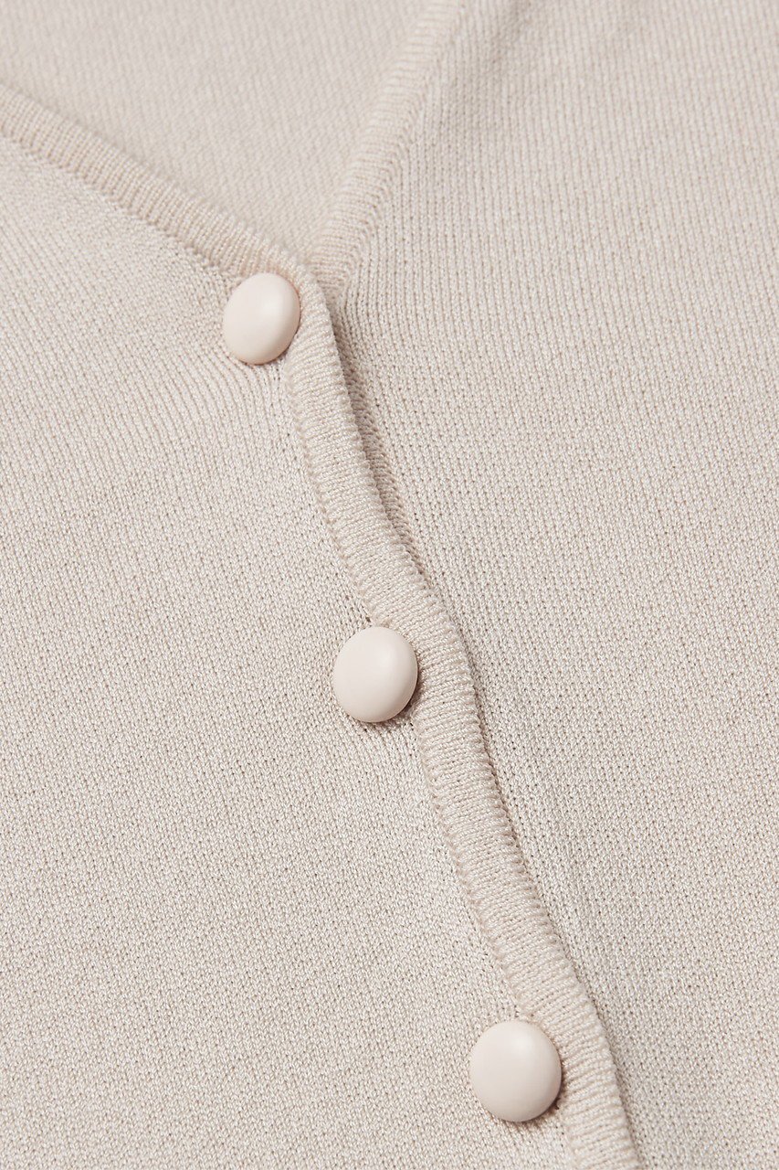 【デイジーリン/DAISY LIN】のさらさら Knit “KOGAO Cardigan” 大人の最旬トレンドファッション＆コーディネート founy(ファウニー) 　ファッション　Fashion　レディースファッション　Fashion for Women　トップス・カットソー　Cut & Sew Tops　ニット　Knit Tops & Sweaters　カーディガン・羽織り　Layered Style Cardigans　なめらか　Smooth, Silky Texture　エレガント 上品　Elegant　カーディガン　Cardigan, Knitwear　デコルテ　Décolleté, Neckline　ノースリーブ　Sleeveless, No-Sleeve　新作・新入荷　New Arrivals / New In　長袖　Long Sleeve, Full Sleeve　other-3|ID: prp329100004992213 ipo3291000000037386700