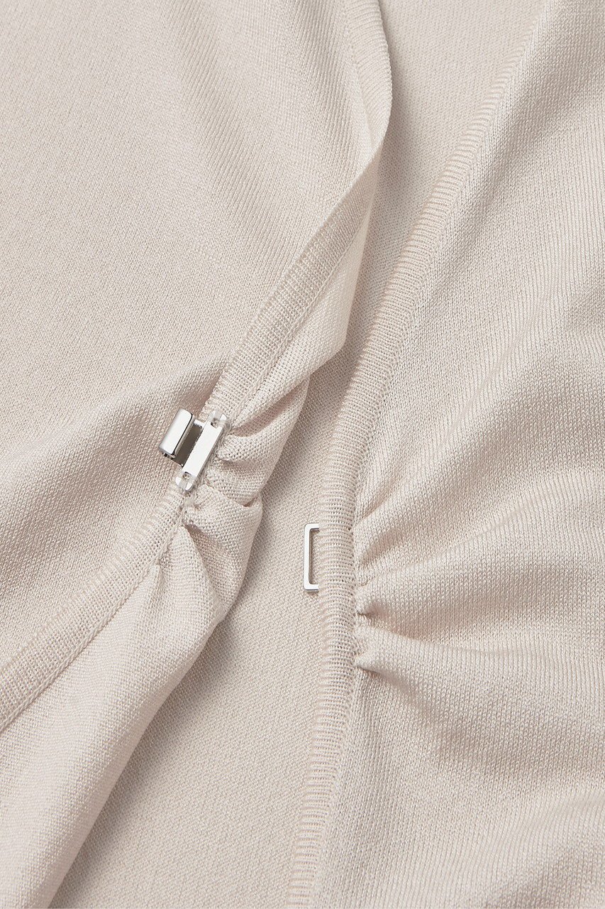 【デイジーリン/DAISY LIN】のさらさら Knit “Style-Up Cardigan” 大人の最旬トレンドファッション&コーディネート founy(ファウニー) ファッション Fashion レディースファッション Fashion for Women トップス・カットソー Cut & Sew Tops ニット Knit Tops & Sweaters カーディガン・羽織り Layered Style Cardigans なめらか Smooth, Silky Texture カーディガン Cardigan, Knitwear ギャザー Gathered, Ruffled コンパクト Compact, Small Size バランス Balance, Style Balance フロント Front, Front Design 夏 Summer 新作・新入荷 New Arrivals / New In 長袖 Long Sleeve, Full Sleeve other-3|ID: prp329100004992214 ipo3291000000037386709