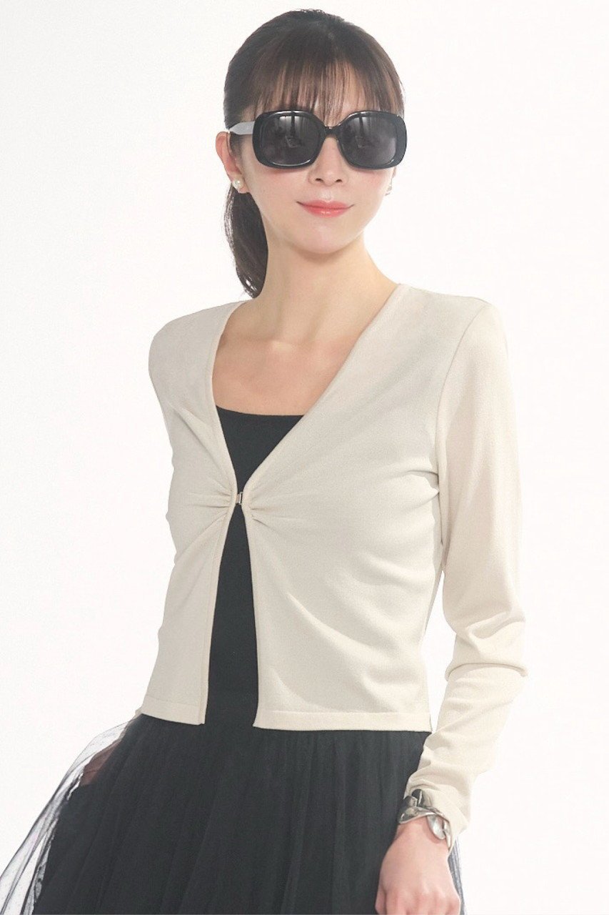【デイジーリン/DAISY LIN】のさらさら Knit “Style-Up Cardigan” 大人の最旬トレンドファッション&コーディネート founy(ファウニー) ファッション Fashion レディースファッション Fashion for Women トップス・カットソー Cut & Sew Tops ニット Knit Tops & Sweaters カーディガン・羽織り Layered Style Cardigans なめらか Smooth, Silky Texture カーディガン Cardigan, Knitwear ギャザー Gathered, Ruffled コンパクト Compact, Small Size バランス Balance, Style Balance フロント Front, Front Design 夏 Summer 新作・新入荷 New Arrivals / New In 長袖 Long Sleeve, Full Sleeve other-5|ID: prp329100004992214 ipo3291000000037386711