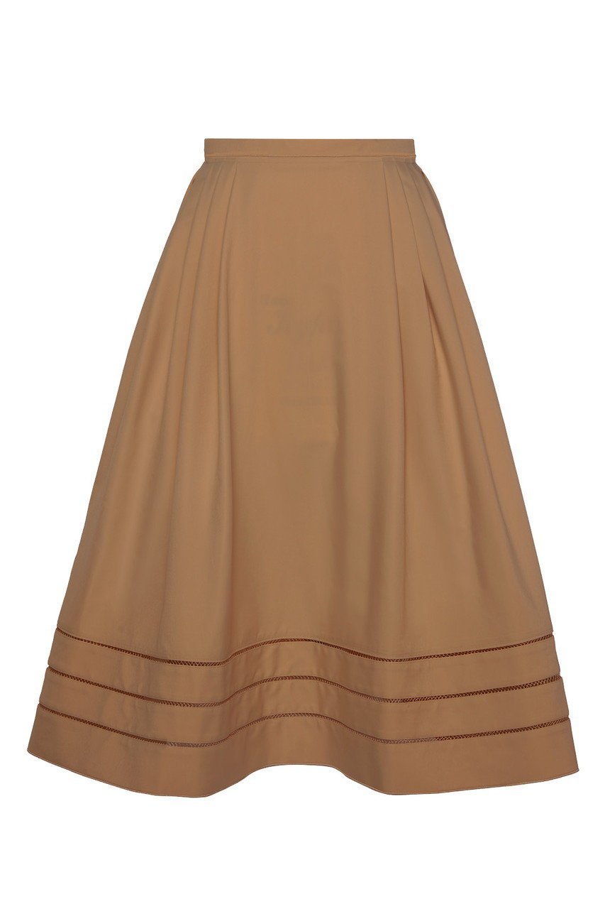 【デイジーリン/DAISY LIN】のSkirt “Sheer Elegance” インテリア・キッズ・メンズ・レディースファッション・服の通販 founy(ファウニー) 　ファッション　Fashion　レディースファッション　Fashion for Women　スカート　Skirts　エレガント 上品　Elegant　シンプル　Simple, Minimal　タフタ　Taffeta, Structured Fabric　ペチコート　Petticoat, Underskirt　新作・新入荷　New Arrivals / New In　キャラメルブラウン|ID: prp329100004992216 ipo3291000000037386723