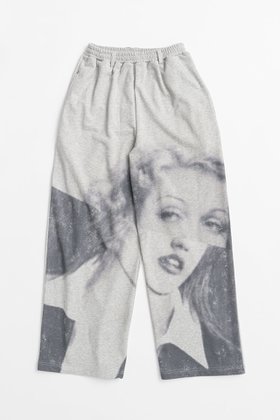 【プランク プロジェクト/PRANK PROJECT】 フェイスプリントスウェットパンツ / Face Print Sweatpants大人の最旬トレンドファッション＆コーディネート founy(ファウニー) ファッション Fashion レディースファッション Fashion for Women パンツ Pants & Trousers グラフィック Graphic, Graphic Design プリント Print, Printed Pattern リラックス Relax, Relaxed Fit ワイド Wide, Wide Fit 夏 Summer 新作・新入荷 New Arrivals / New In |ID:prp329100004992219