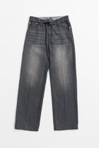 【プランク プロジェクト/PRANK PROJECT】のクリースストレートジーンズ / Crease Straight Jeans BLK(ブラック)|ID: prp329100004992220 ipo3291000000037386757
