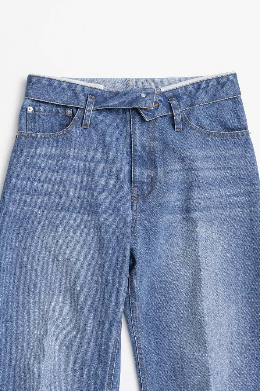 【プランク プロジェクト/PRANK PROJECT】のクリースストレートジーンズ / Crease Straight Jeans 大人の最旬トレンドファッション＆コーディネート founy(ファウニー) 　ファッション　Fashion　レディースファッション　Fashion for Women　パンツ　Pants & Trousers　デニムパンツ・ジーンズ・美脚デニム　Denim Jeans & Pants　おすすめ　Recommended / Our Picks　ジーンズ　Jeans, Denim Pants　ストレート　Straight, Straight Cut　センター　Center, Center Line　デニム　Denim, Jeans Material　ボトム　Bottoms, Lower Wear　ラップ　Wrap, Wrap Design　新作・新入荷　New Arrivals / New In　other-2|ID: prp329100004992220 ipo3291000000037386759