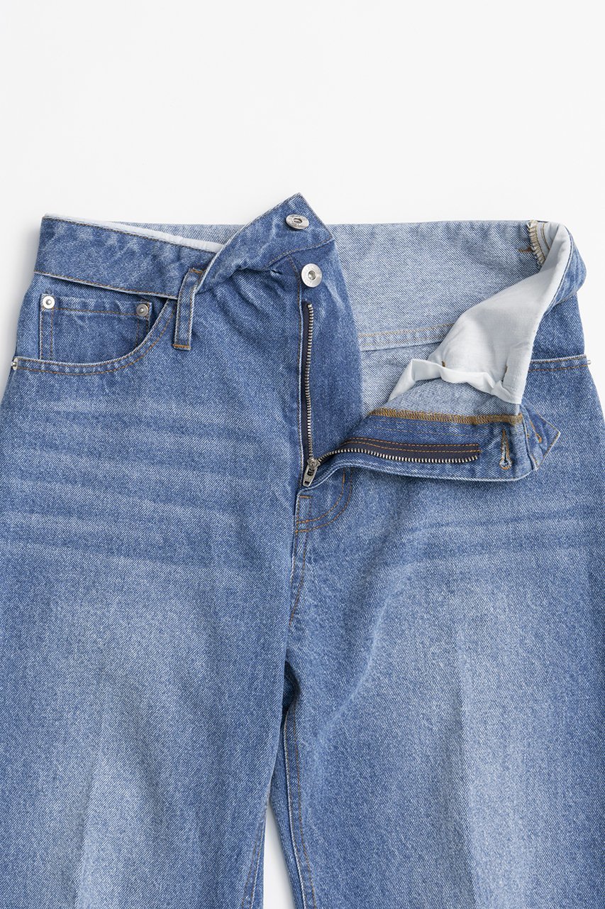 【プランク プロジェクト/PRANK PROJECT】のクリースストレートジーンズ / Crease Straight Jeans 大人の最旬トレンドファッション＆コーディネート founy(ファウニー) 　ファッション　Fashion　レディースファッション　Fashion for Women　パンツ　Pants & Trousers　デニムパンツ・ジーンズ・美脚デニム　Denim Jeans & Pants　おすすめ　Recommended / Our Picks　ジーンズ　Jeans, Denim Pants　ストレート　Straight, Straight Cut　センター　Center, Center Line　デニム　Denim, Jeans Material　ボトム　Bottoms, Lower Wear　ラップ　Wrap, Wrap Design　新作・新入荷　New Arrivals / New In　other-4|ID: prp329100004992220 ipo3291000000037386761