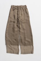 【プランク プロジェクト/PRANK PROJECT】のダブルレイヤーシアーパンツ / Double Layer Sheer Pants BGE(ベージュ)|ID: prp329100004992221 ipo3291000000037386769