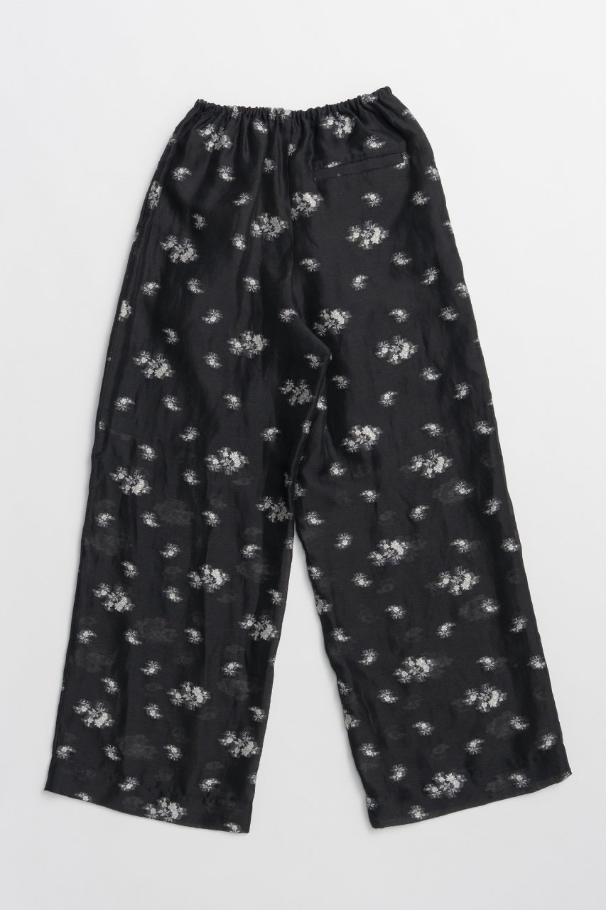 【プランク プロジェクト/PRANK PROJECT】のフラワージャガードラウンジパンツ / Flower Jacquard Lounge Pants 大人の最旬トレンドファッション＆コーディネート founy(ファウニー) 　ファッション　Fashion　レディースファッション　Fashion for Women　パンツ　Pants & Trousers　おすすめ　Recommended / Our Picks　カットソー　Cut and Sewn Top　シアー　Sheer, See-Through　シンプル　Simple, Minimal　ジャカード／ジャガード　Jacquard, Woven Pattern　セットアップ　Set-Up, Coordinated Outfit　トレンド　Trend, Trending Now　パジャマ　Pajamas, Sleepwear　リネン　Linen, Linen Fabric　ワイド　Wide, Wide Fit　新作・新入荷　New Arrivals / New In　other-2|ID: prp329100004992222 ipo3291000000037386780
