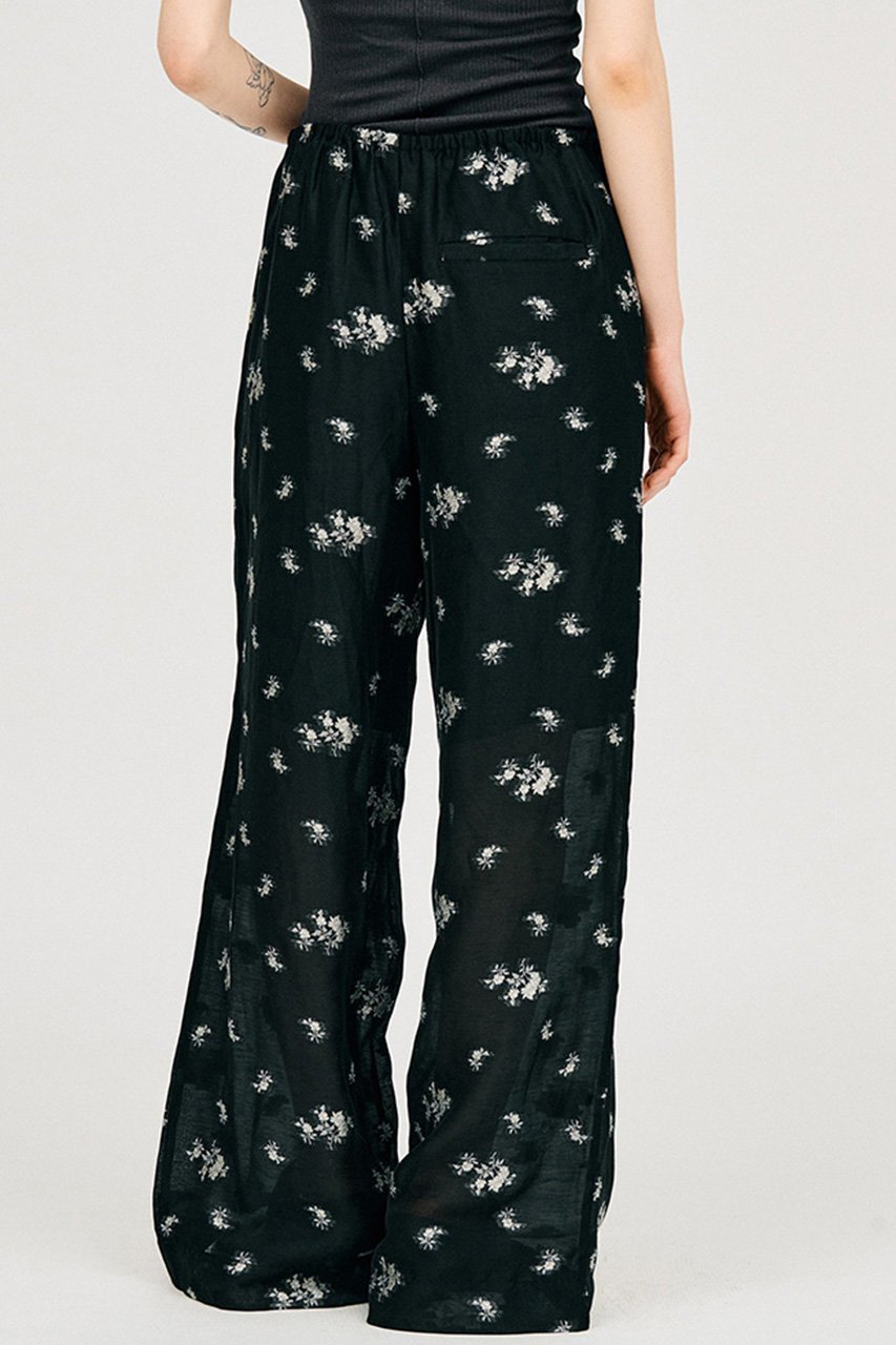 【プランク プロジェクト/PRANK PROJECT】のフラワージャガードラウンジパンツ / Flower Jacquard Lounge Pants 大人の最旬トレンドファッション＆コーディネート founy(ファウニー) 　ファッション　Fashion　レディースファッション　Fashion for Women　パンツ　Pants & Trousers　おすすめ　Recommended / Our Picks　カットソー　Cut and Sewn Top　シアー　Sheer, See-Through　シンプル　Simple, Minimal　ジャカード／ジャガード　Jacquard, Woven Pattern　セットアップ　Set-Up, Coordinated Outfit　トレンド　Trend, Trending Now　パジャマ　Pajamas, Sleepwear　リネン　Linen, Linen Fabric　ワイド　Wide, Wide Fit　新作・新入荷　New Arrivals / New In　other-8|ID: prp329100004992222 ipo3291000000037386787