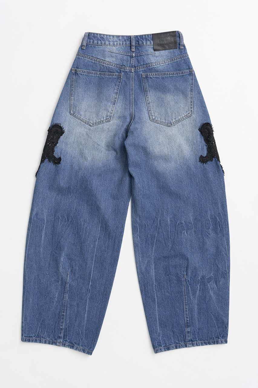 【プランク プロジェクト/PRANK PROJECT】のレースエンブロイダリーデニム / Lace Embroidery Denim 大人の最旬トレンドファッション＆コーディネート founy(ファウニー) 　ファッション　Fashion　レディースファッション　Fashion for Women　パンツ　Pants & Trousers　デニムパンツ・ジーンズ・美脚デニム　Denim Jeans & Pants　シンプル　Simple, Minimal　デニム　Denim, Jeans Material　モチーフ　Motif, Design Theme　レース　Lace, Lace Fabric　新作・新入荷　New Arrivals / New In　other-3|ID: prp329100004992224 ipo3291000000037386796