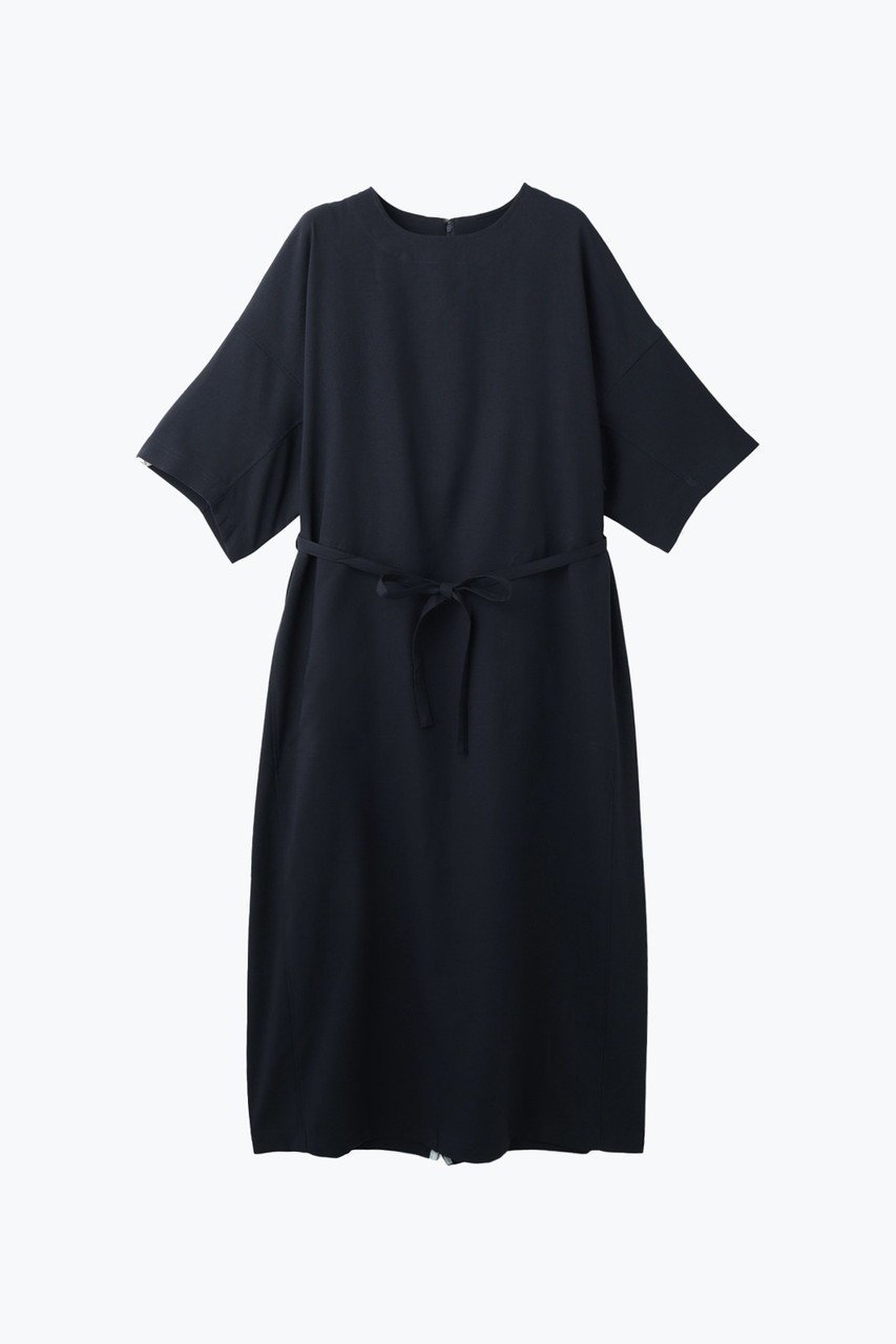 【レリル/lelill】のハイテク コクーンワンピース インテリア・キッズ・メンズ・レディースファッション・服の通販 founy(ファウニー) 　ファッション　Fashion　レディースファッション　Fashion for Women　ワンピース　Dresses　チュニック　Tunic Tops & Dresses　ウォッシャブル　Machine Washable　チュニック　Tunic, Long Top　ビジネス 仕事 通勤　Business / Work / Commuting　夏　Summer　新作・新入荷　New Arrivals / New In　ネイビー|ID: prp329100004992228 ipo3291000000037386827