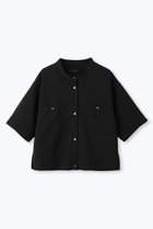 【レリル/lelill】のハイテクシアーショートシャツ 大人の最旬トレンドファッション＆コーディネート founy(ファウニー) ファッション Fashion レディースファッション Fashion for Women トップス・カットソー Cut & Sew Tops シャツ・ブラウス・オフィスカジュアル Elegant Blouses & Button-Ups ロングTシャツ・Tシャツ Longline T-Shirts & Tees カットソー・ベーシックTシャツ Cut-and-Sewn Tops / Stretch Tees & Basics ショート Short, Short Length スリーブ Sleeve, Long Sleeve / Short Sleeve トレンド Trend, Trending Now ワイド Wide, Wide Fit 夏 Summer 定番 Standard, Basic Item 新作・新入荷 New Arrivals / New In thumbnail ブラック|ID: prp329100004992229 ipo3291000000037386847