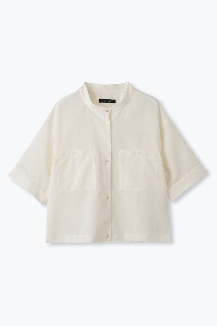 【レリル/lelill】のハイテクシアーショートシャツ インテリア・キッズ・メンズ・レディースファッション・服の通販 founy(ファウニー) 　ファッション　Fashion　レディースファッション　Fashion for Women　トップス・カットソー　Cut & Sew Tops　シャツ・ブラウス・オフィスカジュアル　Elegant Blouses & Button-Ups　ロングTシャツ・Tシャツ　Longline T-Shirts & Tees　カットソー・ベーシックTシャツ　Cut-and-Sewn Tops / Stretch Tees & Basics　ショート　Short, Short Length　スリーブ　Sleeve, Long Sleeve / Short Sleeve　トレンド　Trend, Trending Now　ワイド　Wide, Wide Fit　夏　Summer　定番　Standard, Basic Item　新作・新入荷　New Arrivals / New In　オフホワイト|ID: prp329100004992229 ipo3291000000037386849