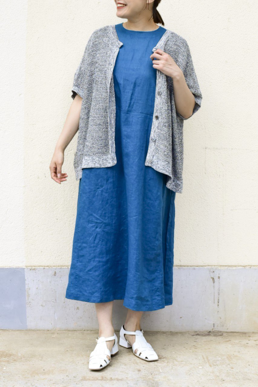 【レリル/lelill】のミックスギマ 2WAYカーディガン 大人の最旬トレンドファッション＆コーディネート founy(ファウニー) 　ファッション　Fashion　レディースファッション　Fashion for Women　トップス・カットソー　Cut & Sew Tops　ニット　Knit Tops & Sweaters　カーディガン・羽織り　Layered Style Cardigans　カーディガン　Cardigan, Knitwear　ミックス　Mix, Mixed Style　ワイド　Wide, Wide Fit　夏　Summer　定番　Standard, Basic Item　新作・新入荷　New Arrivals / New In　other-8|ID: prp329100004992233 ipo3291000000037386894