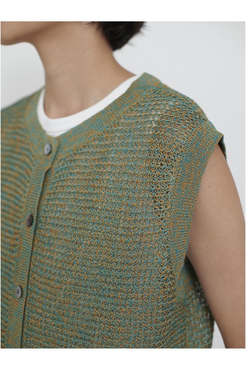 【レリル/lelill】のミックスギマ 2WAYジレ 大人の最旬トレンドファッション＆コーディネート founy(ファウニー) 　ファッション　Fashion　レディースファッション　Fashion for Women　アウター　Coat / Outerwear Collection　レディースジャケット・軽アウター　Jackets　ジャケット　Jacket, Outerwear　ベスト　Vest, Waistcoat　ミックス　Mix, Mixed Style　夏　Summer　定番　Standard, Basic Item　新作・新入荷　New Arrivals / New In　other-8|ID: prp329100004992236 ipo3291000000037386912