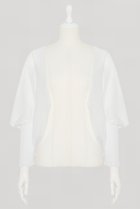 【デイジーリン/DAISY LIN】のさらさらDaisy Travel margaret 大人の最旬トレンドファッション＆コーディネート founy(ファウニー) ファッション Fashion レディースファッション Fashion for Women トップス・カットソー Cut & Sew Tops ニット Knit Tops & Sweaters カーディガン・羽織り Layered Style Cardigans 旅行 Travel ウォッシャブル Machine Washable エレガント 上品 Elegant カフス Cuff Design カーディガン Cardigan, Knitwear コンパクト Compact, Small Size マーガレット Marguerite, Daisy Pattern 人気 Popular, Best Seller 新作・新入荷 New Arrivals / New In thumbnail ホワイト|ID: prp329100004992242 ipo3291000000037386954