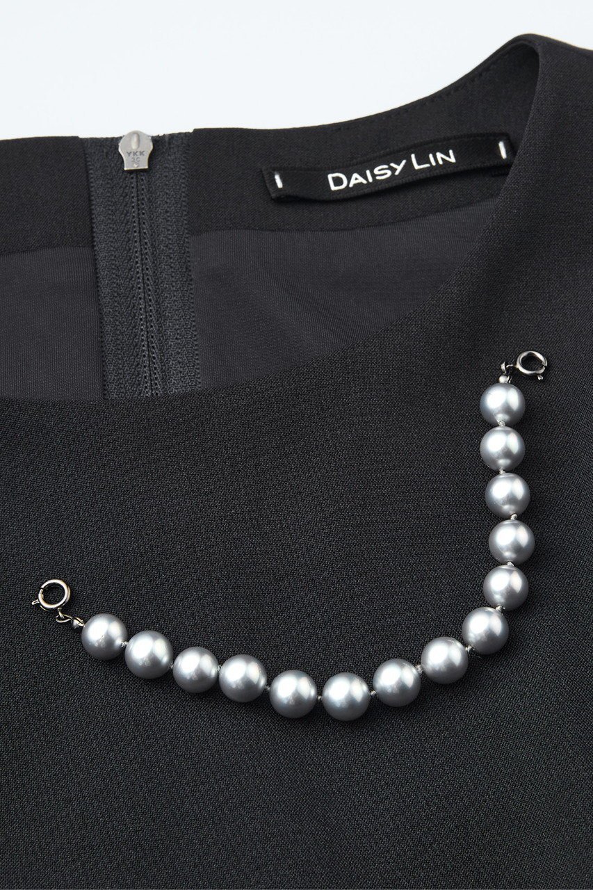 【デイジーリン/DAISY LIN】のDaisy Ceremony Dress 大人の最旬トレンドファッション＆コーディネート founy(ファウニー) 　ファッション　Fashion　レディースファッション　Fashion for Women　ワンピース　Dresses　フォーマル・パーティードレス・結婚式用ドレス　Elegant & Casual Dresses　チュニック　Tunic Tops & Dresses　アクセサリー　Fashion Accessories　ウォッシャブル　Machine Washable　エレガント 上品　Elegant　洗える　Machine Washable　コーティング　Coating, Coated Finish　ストレッチ　Stretch, Stretchy Fabric　チュニック　Tunic, Long Top　バランス　Balance, Style Balance　パウダー　Powder, Soft Tone　パール　Pearl, Pearl Accent　フォルム　Silhouette, Form　フラップ　Flap, Flap Pocket　半袖　Short Sleeve, Half Sleeve　新作・新入荷　New Arrivals / New In　other-4|ID: prp329100004992244 ipo3291000000037386981