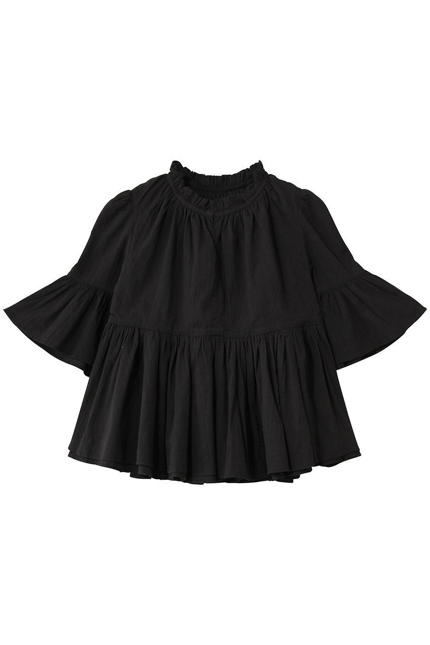 【マリハ/MARIHA】の星明りのブラウス インテリア・キッズ・メンズ・レディースファッション・服の通販 founy(ファウニー) 　ファッション　Fashion　レディースファッション　Fashion for Women　トップス・カットソー　Cut & Sew Tops　シャツ・ブラウス・オフィスカジュアル　Elegant Blouses & Button-Ups　ギャザー　Gathered, Ruffled　ショート　Short, Short Length　スリーブ　Sleeve, Long Sleeve / Short Sleeve　ドレス　Dress, One-Piece　バランス　Balance, Style Balance　フレア　Flare, Flared　ペプラム　Peplum, Flared Hem　人気　Popular, Best Seller　今季　This Season, Current Season　新作・新入荷　New Arrivals / New In　シアサッカーオニキス|ID: prp329100004992252 ipo3291000000037387037