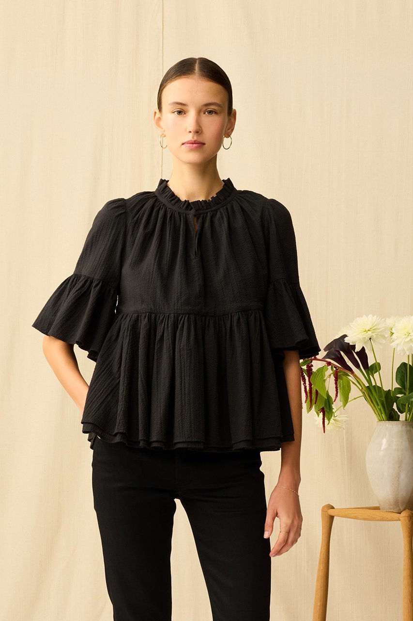 【マリハ/MARIHA】の星明りのブラウス 大人の最旬トレンドファッション＆コーディネート founy(ファウニー) 　ファッション　Fashion　レディースファッション　Fashion for Women　トップス・カットソー　Cut & Sew Tops　シャツ・ブラウス・オフィスカジュアル　Elegant Blouses & Button-Ups　ギャザー　Gathered, Ruffled　ショート　Short, Short Length　スリーブ　Sleeve, Long Sleeve / Short Sleeve　ドレス　Dress, One-Piece　バランス　Balance, Style Balance　フレア　Flare, Flared　ペプラム　Peplum, Flared Hem　人気　Popular, Best Seller　今季　This Season, Current Season　新作・新入荷　New Arrivals / New In　other-7|ID: prp329100004992252 ipo3291000000037387043