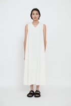 【レリル/lelill】の【7/1 0:00販売開始】ドレープツイル V ネック ワンピース アイボリー|ID: prp329100004992253 ipo3291000000037387045