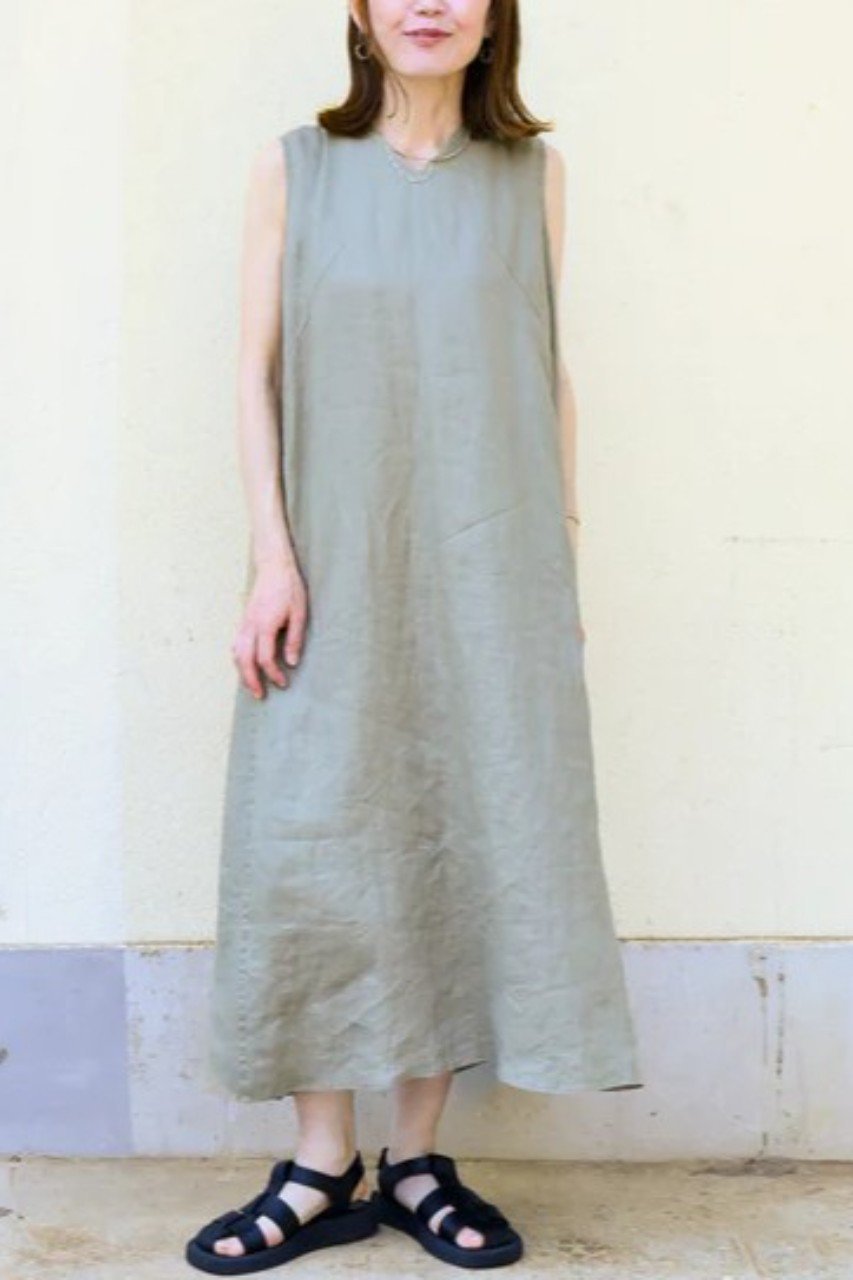 【レリル/lelill】の【7/1 0:00販売開始】リネン Vネックワンピース 大人の最旬トレンドファッション＆コーディネート founy(ファウニー) 　ファッション　Fashion　レディースファッション　Fashion for Women　ワンピース　Dresses　チュニック　Tunic Tops & Dresses　エレガント 上品　Elegant　チュニック　Tunic, Long Top　リネン　Linen, Linen Fabric　ロング　Long, Long-Length　人気　Popular, Best Seller　定番　Standard, Basic Item　新作・新入荷　New Arrivals / New In　other-3|ID: prp329100004992254 ipo3291000000037387055