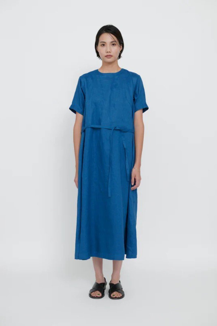 【レリル/lelill】のリネン テントラインワンピース 大人の最旬トレンドファッション＆コーディネート founy(ファウニー) 　ファッション　Fashion　レディースファッション　Fashion for Women　ワンピース　Dresses　チュニック　Tunic Tops & Dresses　チュニック　Tunic, Long Top　定番　Standard, Basic Item　人気　Popular, Best Seller　ブラウジング　Blouson Silhouette, Cinched Waist　リネン　Linen, Linen Fabric　ロング　Long, Long-Length　夏　Summer　エレガント 上品　Elegant　新作・新入荷　New Arrivals / New In　 other-1|ID: prp329100004992255 ipo3291000000037387060