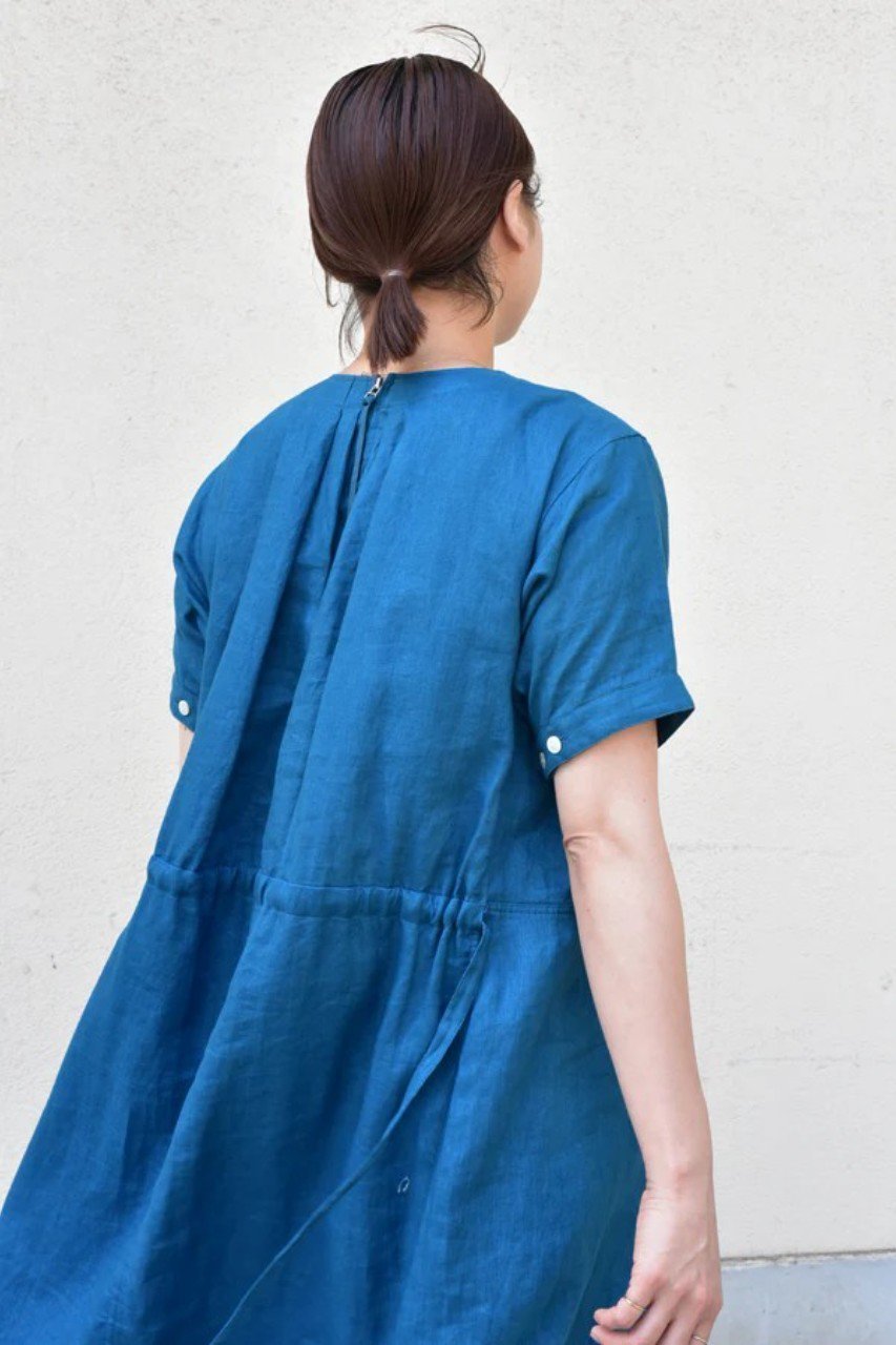【レリル/lelill】のリネン テントラインワンピース 大人の最旬トレンドファッション＆コーディネート founy(ファウニー) 　ファッション　Fashion　レディースファッション　Fashion for Women　ワンピース　Dresses　チュニック　Tunic Tops & Dresses　チュニック　Tunic, Long Top　定番　Standard, Basic Item　人気　Popular, Best Seller　ブラウジング　Blouson Silhouette, Cinched Waist　リネン　Linen, Linen Fabric　ロング　Long, Long-Length　夏　Summer　エレガント 上品　Elegant　新作・新入荷　New Arrivals / New In　other-5|ID: prp329100004992255 ipo3291000000037387065