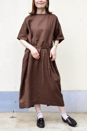 【レリル/lelill】 リネン コクーンワンピース大人の最旬トレンドファッション＆コーディネート founy(ファウニー) ファッション Fashion レディースファッション Fashion for Women ワンピース Dresses チュニック Tunic Tops & Dresses チュニック Tunic, Long Top 定番 Standard, Basic Item 人気 Popular, Best Seller ブラウジング Blouson Silhouette, Cinched Waist リネン Linen, Linen Fabric ロング Long, Long-Length 夏 Summer エレガント 上品 Elegant 新作・新入荷 New Arrivals / New In |ID:prp329100004992256