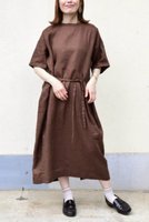 【レリル/lelill】のリネン コクーンワンピース 大人の最旬トレンドファッション＆コーディネート founy(ファウニー) ファッション Fashion レディースファッション Fashion for Women ワンピース Dresses チュニック Tunic Tops & Dresses チュニック Tunic, Long Top 定番 Standard, Basic Item 人気 Popular, Best Seller ブラウジング Blouson Silhouette, Cinched Waist リネン Linen, Linen Fabric ロング Long, Long-Length 夏 Summer エレガント 上品 Elegant 新作・新入荷 New Arrivals / New In |ID:prp329100004992256