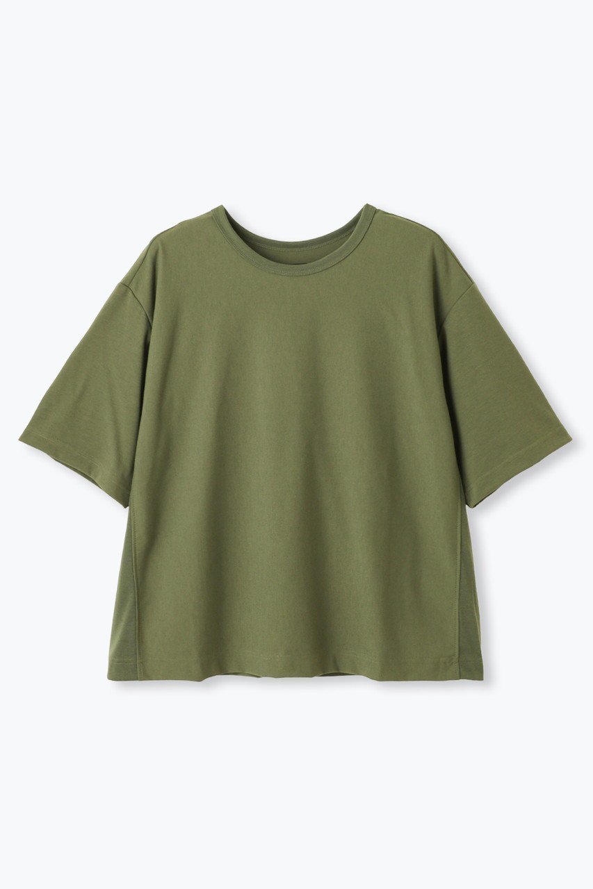 【レリル/lelill】のTHE ハイテクベーシック Tシャツ インテリア・キッズ・メンズ・レディースファッション・服の通販 founy(ファウニー) 　ファッション　Fashion　レディースファッション　Fashion for Women　トップス・カットソー　Cut & Sew Tops　シャツ・ブラウス・オフィスカジュアル　Elegant Blouses & Button-Ups　ロングTシャツ・Tシャツ　Longline T-Shirts & Tees　カットソー・ベーシックTシャツ　Cut-and-Sewn Tops / Stretch Tees & Basics　ショート　Short, Short Length　スリーブ　Sleeve, Long Sleeve / Short Sleeve　ベーシック　Basic, Essential　吸水　Absorbent, Quick-Dry　夏　Summer　定番　Standard, Basic Item　新作・新入荷　New Arrivals / New In　グリーン|ID: prp329100004992257 ipo3291000000037387079