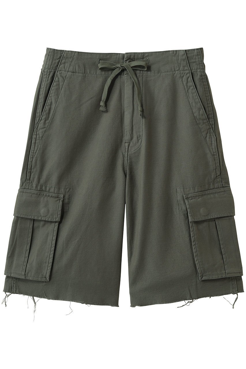 【マザー/MOTHER】のTHE FREE FALL SHORT FRAY ハーフカーゴパンツ (MIL) インテリア・キッズ・メンズ・レディースファッション・服の通販 founy(ファウニー) 　ファッション　Fashion　レディースファッション　Fashion for Women　パンツ　Pants & Trousers　カーゴパンツ　Cargo Pants, Utility Pants　ミリタリー　Military, Army Style　新作・新入荷　New Arrivals / New In　ダークグリーン|ID: prp329100004992263 ipo3291000000037387135