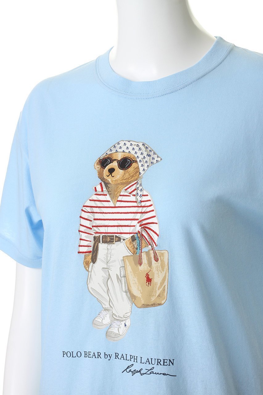 【ラルフローレン/RALPH LAUREN】の【POLO RALPH LAUREN】ベアTシャツ 大人の最旬トレンドファッション＆コーディネート founy(ファウニー) 　ファッション　Fashion　レディースファッション　Fashion for Women　トップス・カットソー　Cut & Sew Tops　シャツ・ブラウス・オフィスカジュアル　Elegant Blouses & Button-Ups　ロングTシャツ・Tシャツ　Longline T-Shirts & Tees　カットソー・ベーシックTシャツ　Cut-and-Sewn Tops / Stretch Tees & Basics　ショート　Short, Short Length　スリーブ　Sleeve, Long Sleeve / Short Sleeve　タイトスカート　Pencil Skirt, Tight Skirt　デニム　Denim, Jeans Material　フィット　Fit, Slim Fit　プリント　Print, Printed Pattern　ワイド　Wide, Wide Fit　新作・新入荷　New Arrivals / New In　other-5|ID: prp329100004992267 ipo3291000000037387163
