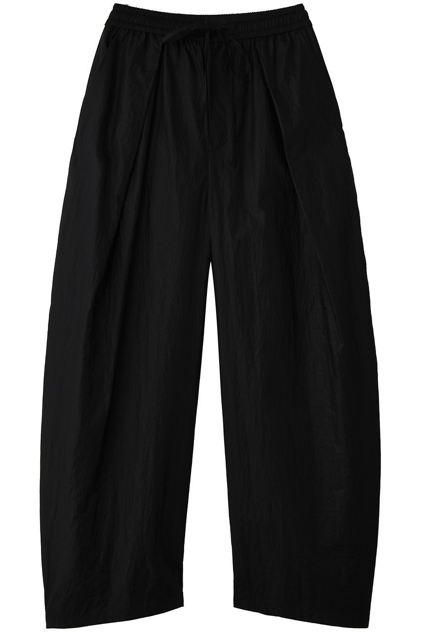 【クラネ/CLANE】のCRINKLED SHEER NYLON PANTS インテリア・キッズ・メンズ・レディースファッション・服の通販 founy(ファウニー) 　ファッション　Fashion　レディースファッション　Fashion for Women　パンツ　Pants & Trousers　スポーティ　Sporty, Casual Athletic　トレンド　Trend, Trending Now　新作・新入荷　New Arrivals / New In　BLACK|ID: prp329100004992273 ipo3291000000037387200