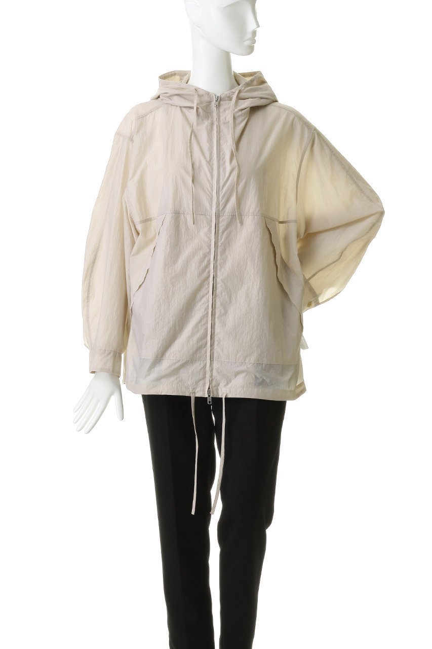 【クラネ/CLANE】のCRINKLED SHEER NYLON ZIP UP HOODIE 大人の最旬トレンドファッション＆コーディネート founy(ファウニー) 　ファッション　Fashion　レディースファッション　Fashion for Women　トップス・カットソー　Cut & Sew Tops　シャツ・ブラウス・オフィスカジュアル　Elegant Blouses & Button-Ups　レディースパーカー・カジュアルフーディー　Casual Hoodies & Sweatshirts　ロングTシャツ・Tシャツ　Longline T-Shirts & Tees　スウェット・クルーネックトップス　Sweatshirts & Crewnecks / Relaxed Fit Sweat Tops　カットソー・ベーシックTシャツ　Cut-and-Sewn Tops / Stretch Tees & Basics　アウトドア　Outdoor Clothing　シアー　Sheer, See-Through　トレンド　Trend, Trending Now　エレガント 上品　Elegant　新作・新入荷　New Arrivals / New In　other-2|ID: prp329100004992274 ipo3291000000037387215
