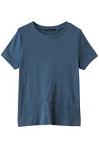 【ミズイロ インド/mizuiro ind】のcrew neck T Tシャツ 大人の最旬トレンドファッション＆コーディネート founy(ファウニー) ファッション Fashion レディースファッション Fashion for Women トップス・カットソー Cut & Sew Tops シャツ・ブラウス・オフィスカジュアル Elegant Blouses & Button-Ups ロングTシャツ・Tシャツ Longline T-Shirts & Tees カットソー・ベーシックTシャツ Cut-and-Sewn Tops / Stretch Tees & Basics ショート Short, Short Length シンプル Simple, Minimal ジャケット Jacket, Outerwear スリーブ Sleeve, Long Sleeve / Short Sleeve 新作・新入荷 New Arrivals / New In thumbnail blue|ID: prp329100004992294 ipo3291000000037387404
