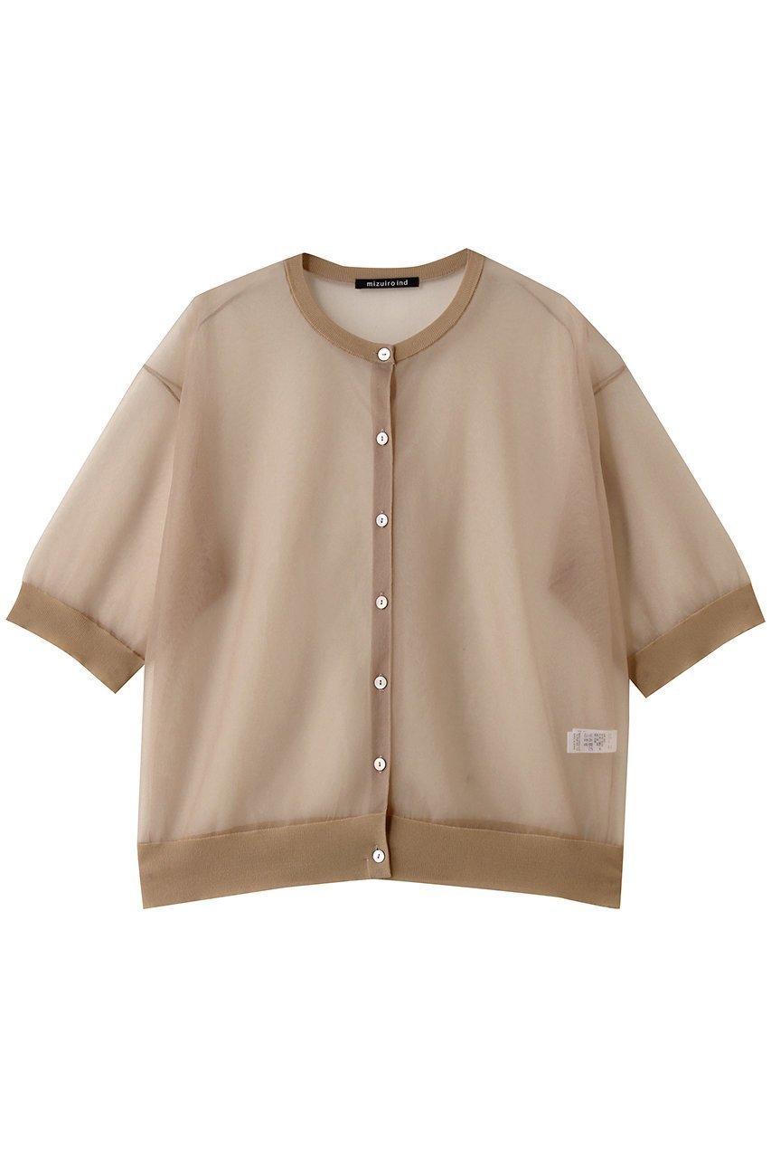 【ミズイロ インド/mizuiro ind】のsheer compact C/D カーディガン 大人の最旬トレンドファッション＆コーディネート founy(ファウニー) 　ファッション　Fashion　レディースファッション　Fashion for Women　トップス・カットソー　Cut & Sew Tops　ニット　Knit Tops & Sweaters　カーディガン・羽織り　Layered Style Cardigans　おすすめ　Recommended / Our Picks　インナー　Innerwear　カーディガン　Cardigan, Knitwear　キャミソール　Camisole, Spaghetti Strap Top　コンパクト　Compact, Small Size　シアー　Sheer, See-Through　タンク　Tank Top, Sleeveless Top　バランス　Balance, Style Balance　ボトム　Bottoms, Lower Wear　今季　This Season, Current Season　夏　Summer　新作・新入荷　New Arrivals / New In　春　Spring　S/S・春夏　SS, Spring/Summer, Warm Season　 other-1|ID: prp329100004992296 ipo3291000000037387414