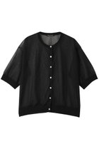 【ミズイロ インド/mizuiro ind】のsheer compact C/D カーディガン black|ID: prp329100004992296 ipo3291000000037387419