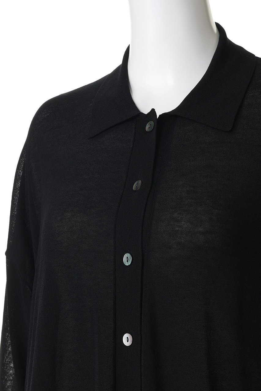 【ミズイロ インド/mizuiro ind】のshirt collar shirt C/D カーディガン 大人の最旬トレンドファッション＆コーディネート founy(ファウニー) 　ファッション　Fashion　レディースファッション　Fashion for Women　トップス・カットソー　Cut & Sew Tops　ニット　Knit Tops & Sweaters　カーディガン・羽織り　Layered Style Cardigans　シャツ・ブラウス・オフィスカジュアル　Elegant Blouses & Button-Ups　カーディガン　Cardigan, Knitwear　サマー　Summer, Summer Style　リラックス　Relax, Relaxed Fit　新作・新入荷　New Arrivals / New In　other-5|ID: prp329100004992298 ipo3291000000037387445