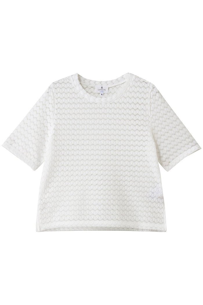 【ランバン オン ブルー/LANVIN en Bleu】のシアーレースカットソー インテリア・キッズ・メンズ・レディースファッション・服の通販 founy(ファウニー) https://founy.com/ ファッション Fashion レディースファッション Fashion for Women トップス・カットソー Cut & Sew Tops シャツ・ブラウス・オフィスカジュアル Elegant Blouses & Button-Ups ロングTシャツ・Tシャツ Longline T-Shirts & Tees カットソー・ベーシックTシャツ Cut-and-Sewn Tops / Stretch Tees & Basics おすすめ Recommended / Our Picks インナー Innerwear カットソー Cut and Sewn Top キャミソール Camisole, Spaghetti Strap Top コンパクト Compact, Small Size シアー Sheer, See-Through ショート Short, Short Length スリーブ Sleeve, Long Sleeve / Short Sleeve トレンド Trend, Trending Now レース Lace, Lace Fabric 新作・新入荷 New Arrivals / New In |ID: prp329100004992306 ipo3291000000037387524