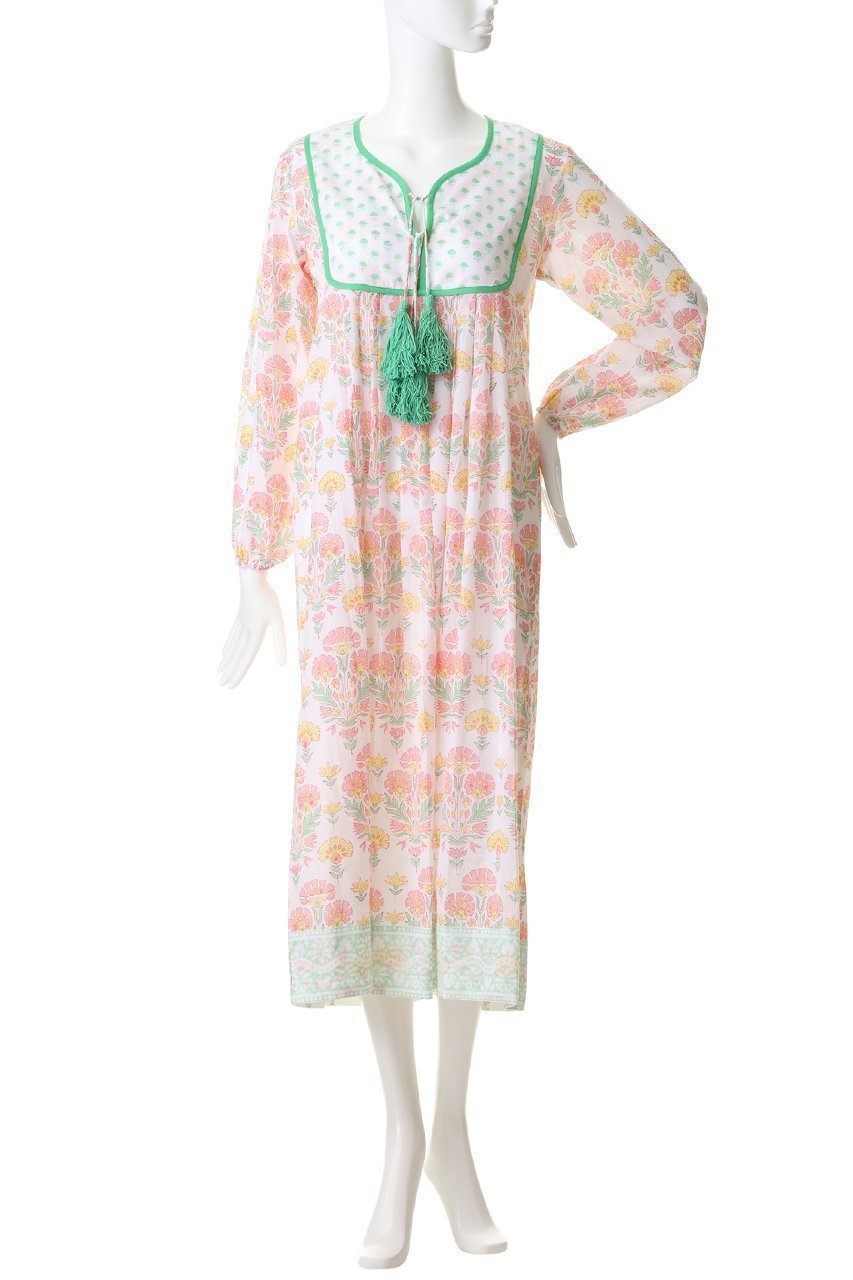 【エスゼット ブロックプリント/SZ Blockprints】のKITTY DRESS GERANIUM タッセル付きドレス 大人の最旬トレンドファッション&コーディネート founy(ファウニー) ファッション Fashion レディースファッション Fashion for Women ワンピース Dresses フォーマル・パーティードレス・結婚式用ドレス Elegant & Casual Dresses チュニック Tunic Tops & Dresses オリエンタル Oriental Pattern タッセル Tassel, Fringe チュニック Tunic, Long Top ドレス Dress, One-Piece ブロック Block, Solid Block Pattern プリント Print, Printed Pattern モダン Modern, Contemporary 新作・新入荷 New Arrivals / New In other-2|ID: prp329100004992310 ipo3291000000037387568